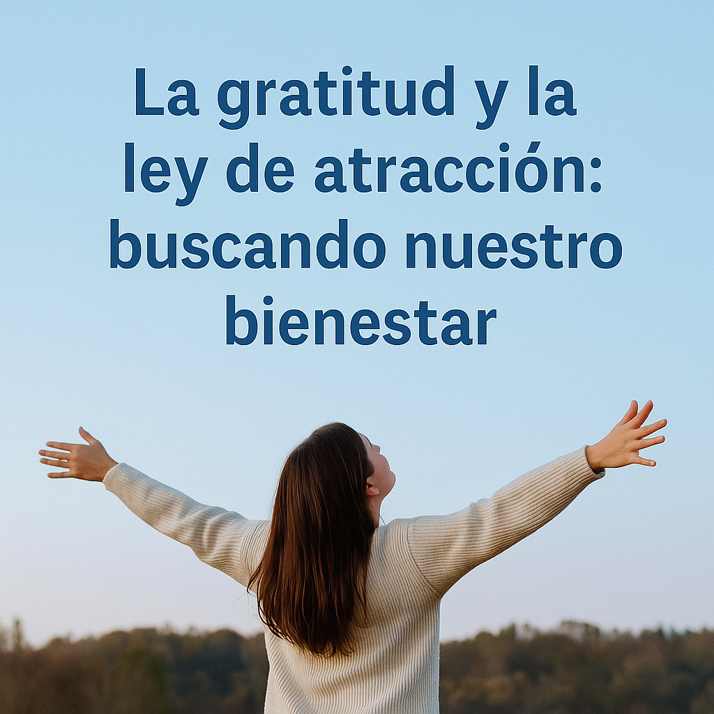 Mujer con los brazos abiertos al cielo, expresando gratitud, conexión y expansión interior
