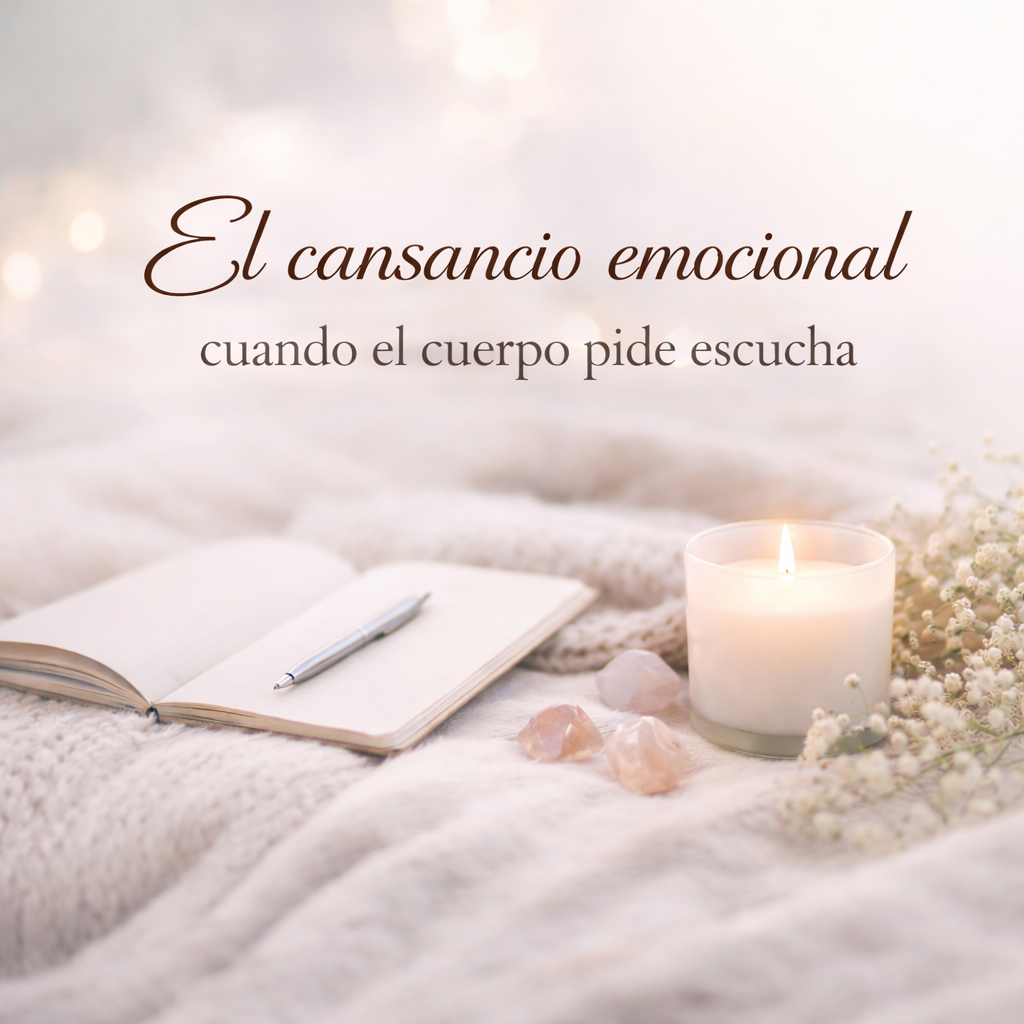 cansancio emocional reflejado en el cuerpo como mensaje del alma que pide escucha y sanación emocional consciente
